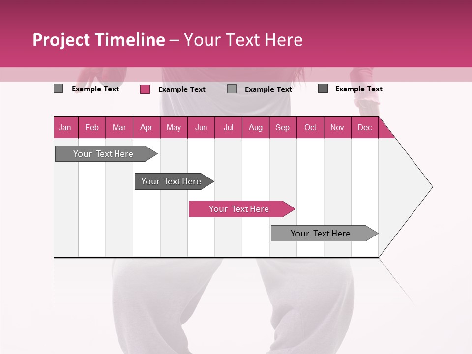 Jazz Young Stunt PowerPoint Template