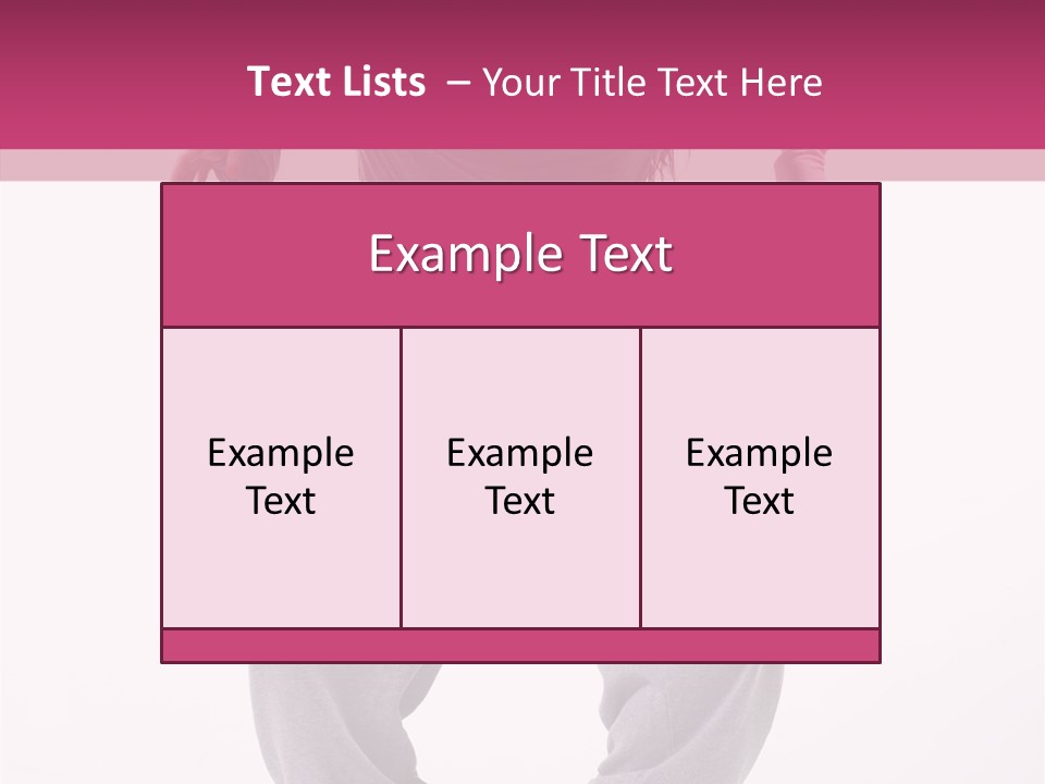 Jazz Young Stunt PowerPoint Template