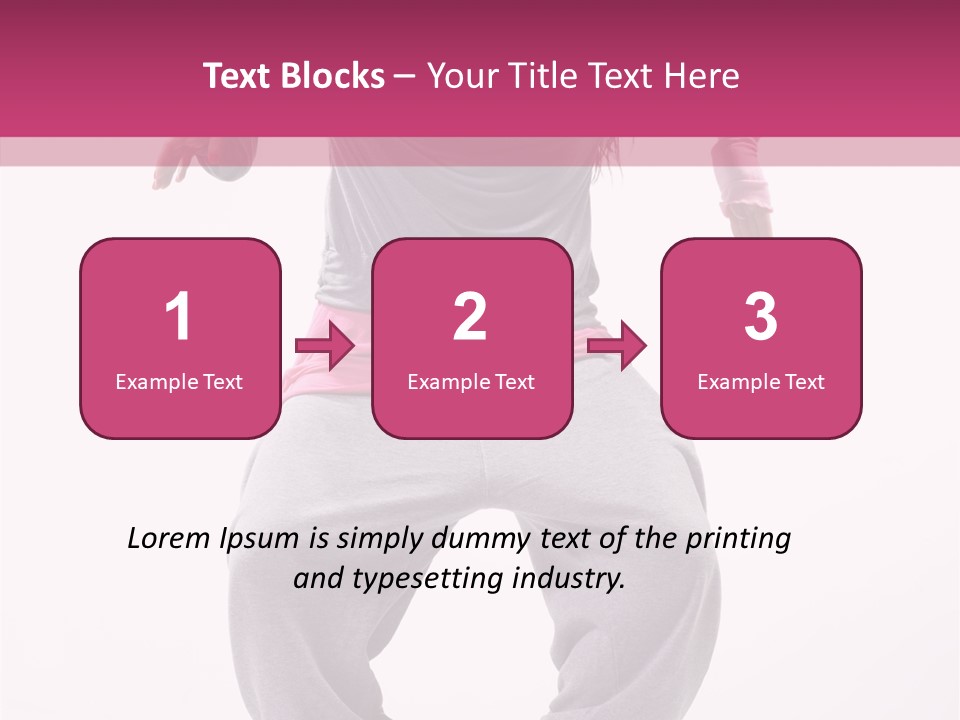 Jazz Young Stunt PowerPoint Template