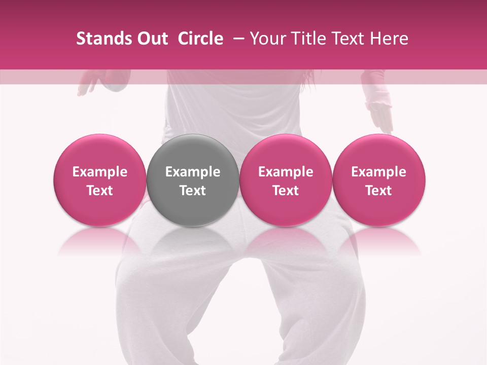 Jazz Young Stunt PowerPoint Template