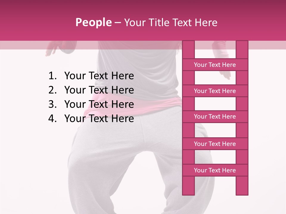 Jazz Young Stunt PowerPoint Template