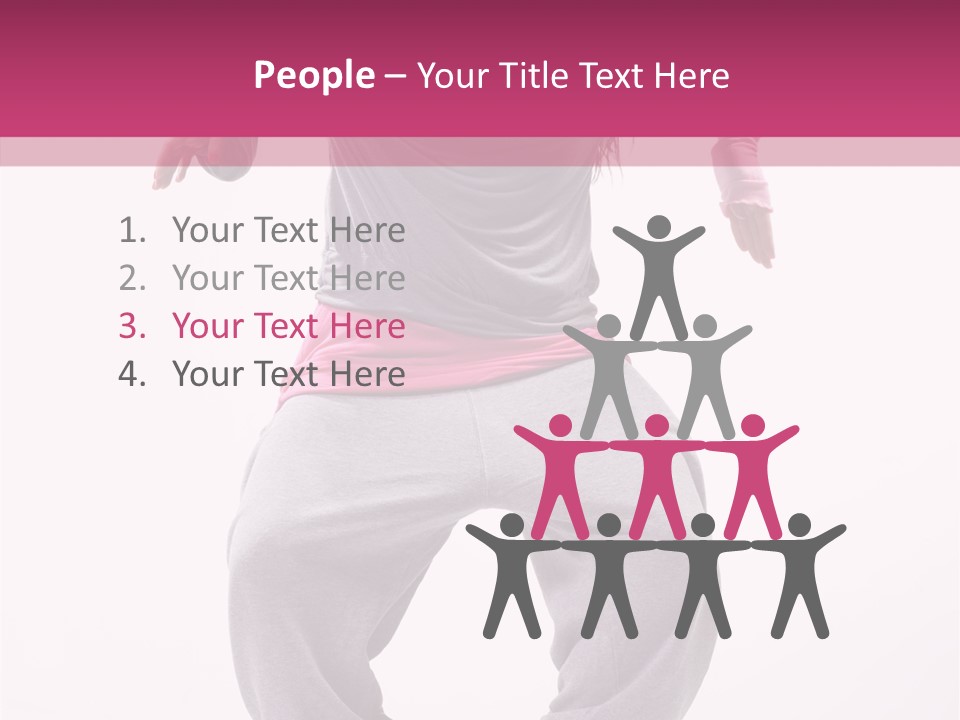 Jazz Young Stunt PowerPoint Template