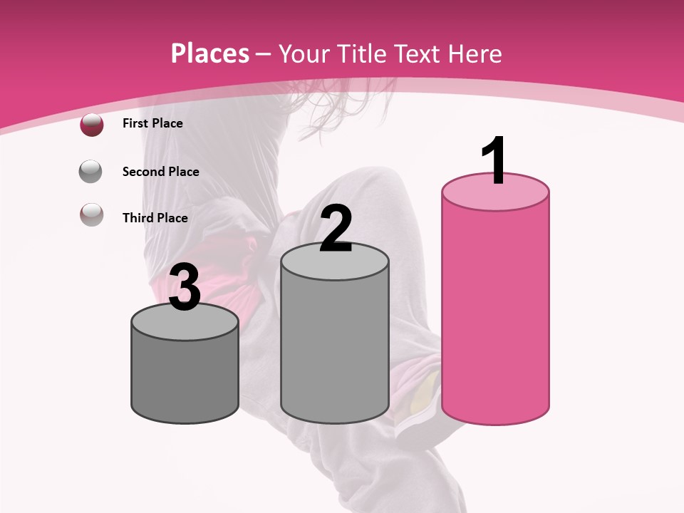 Sport Model Exercise PowerPoint Template