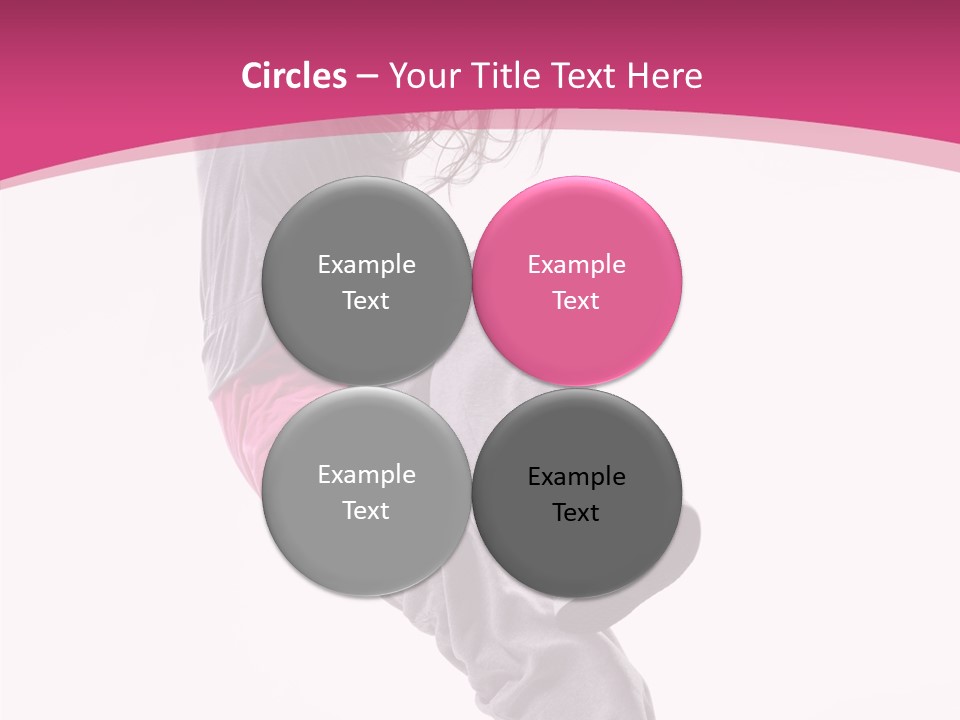 Sport Model Exercise PowerPoint Template