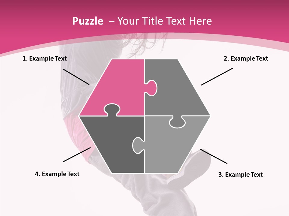 Sport Model Exercise PowerPoint Template