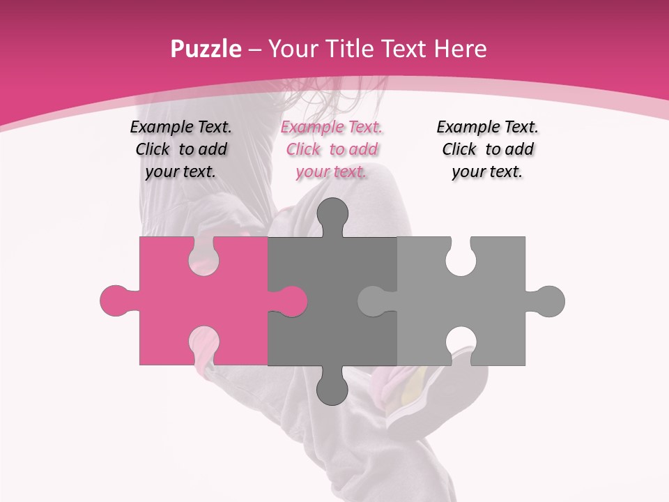 Sport Model Exercise PowerPoint Template