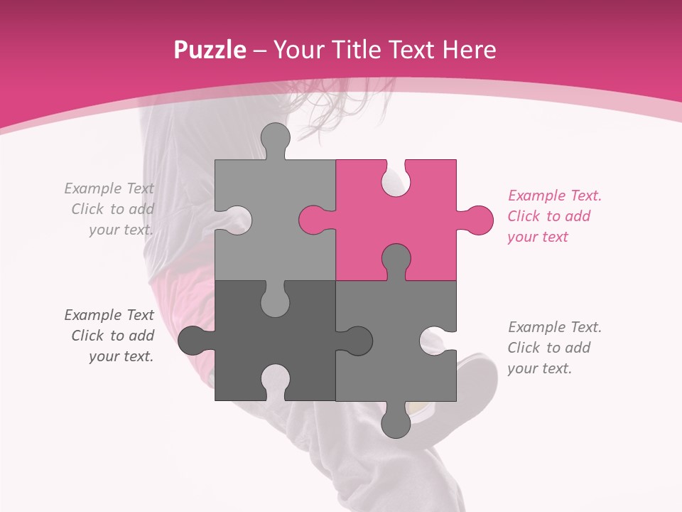 Sport Model Exercise PowerPoint Template