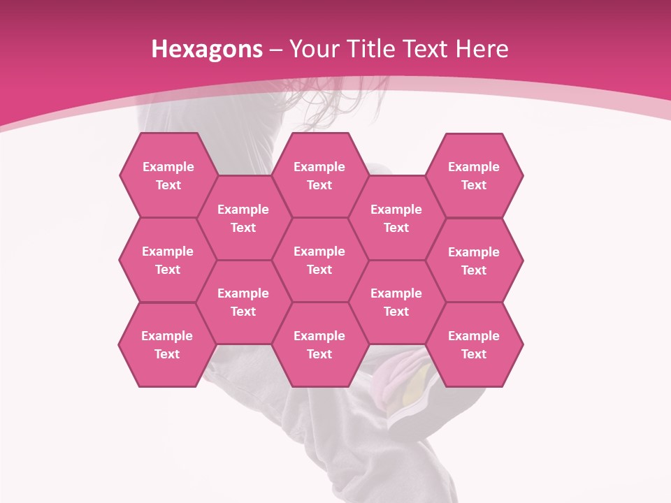 Sport Model Exercise PowerPoint Template