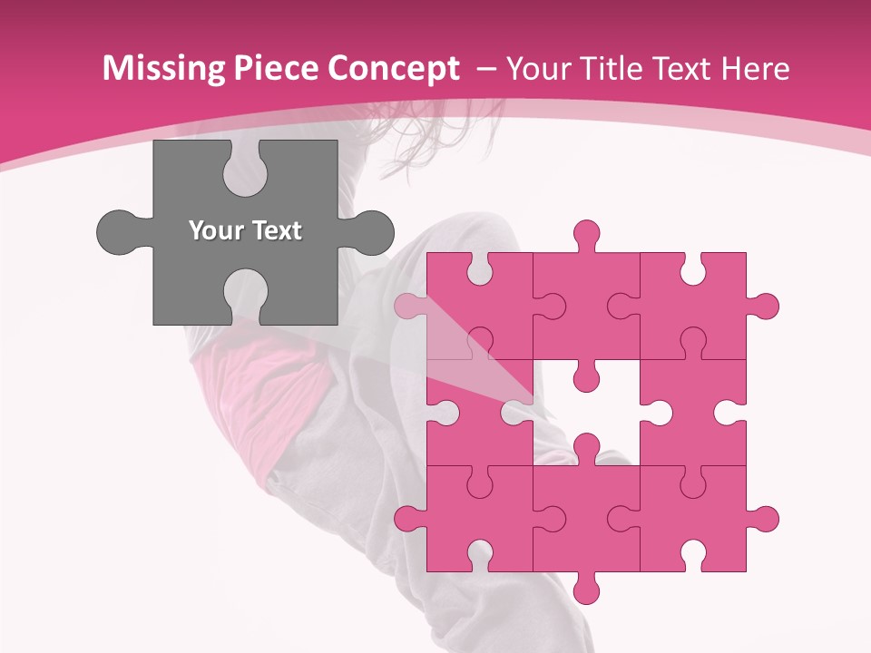 Sport Model Exercise PowerPoint Template