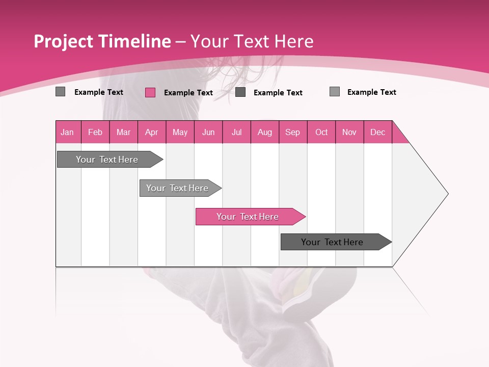 Sport Model Exercise PowerPoint Template