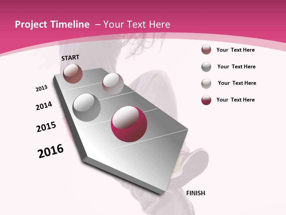 Sport Model Exercise PowerPoint Template