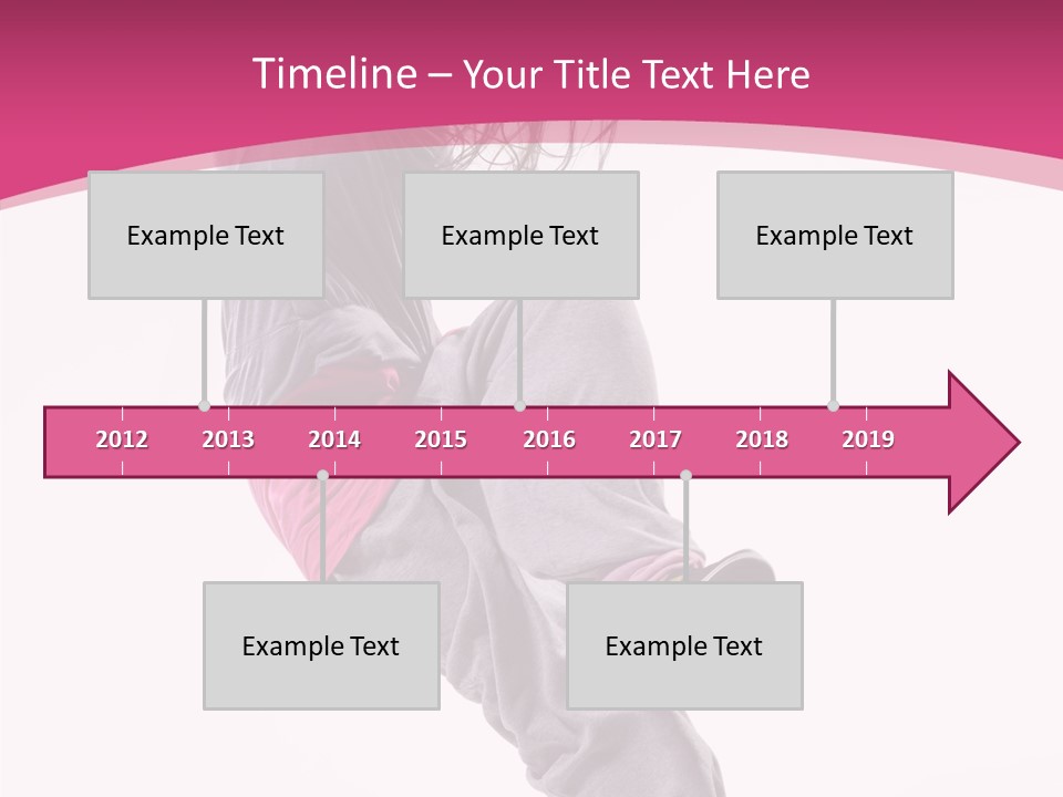 Sport Model Exercise PowerPoint Template
