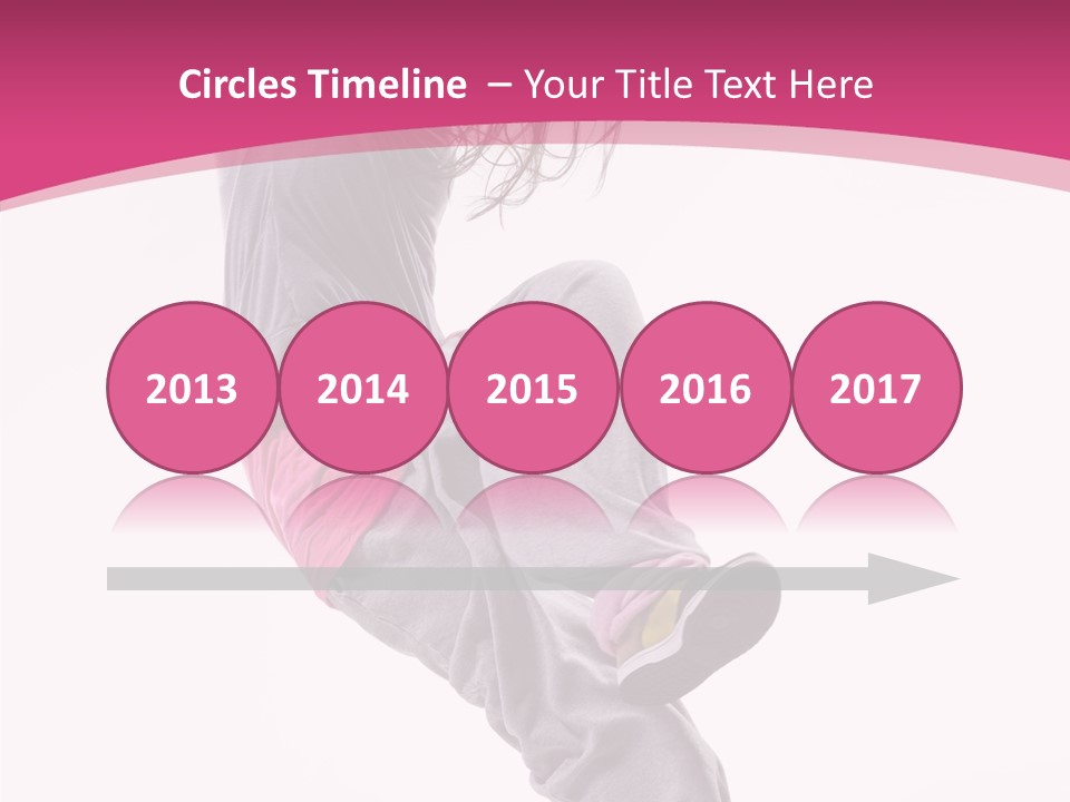 Sport Model Exercise PowerPoint Template