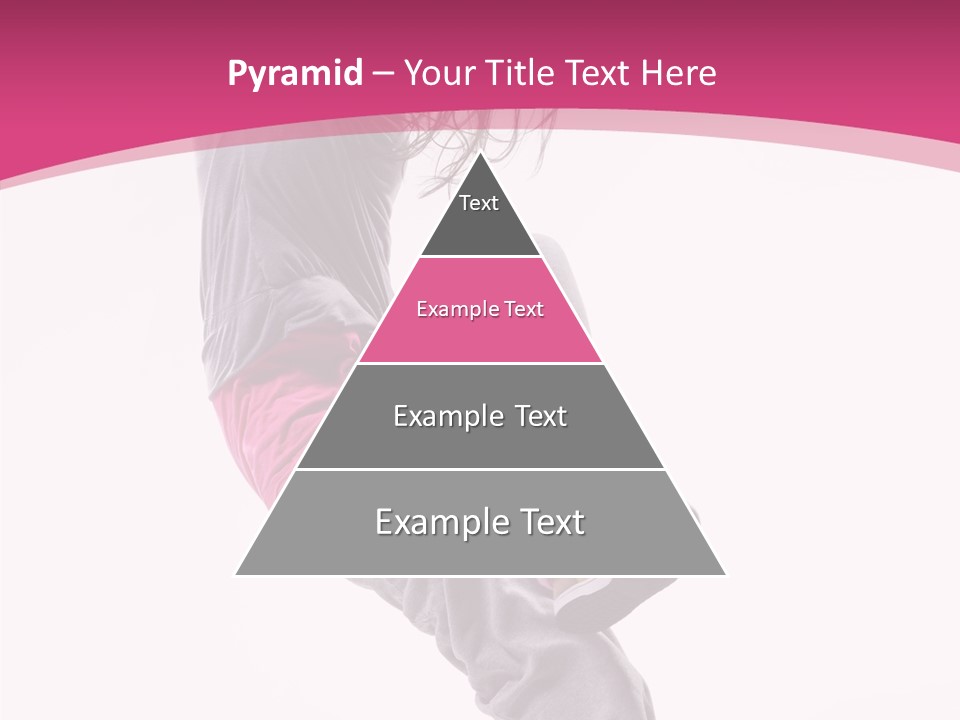 Sport Model Exercise PowerPoint Template