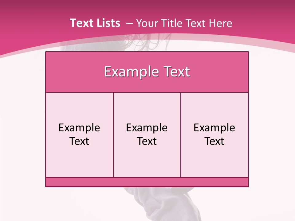 Sport Model Exercise PowerPoint Template