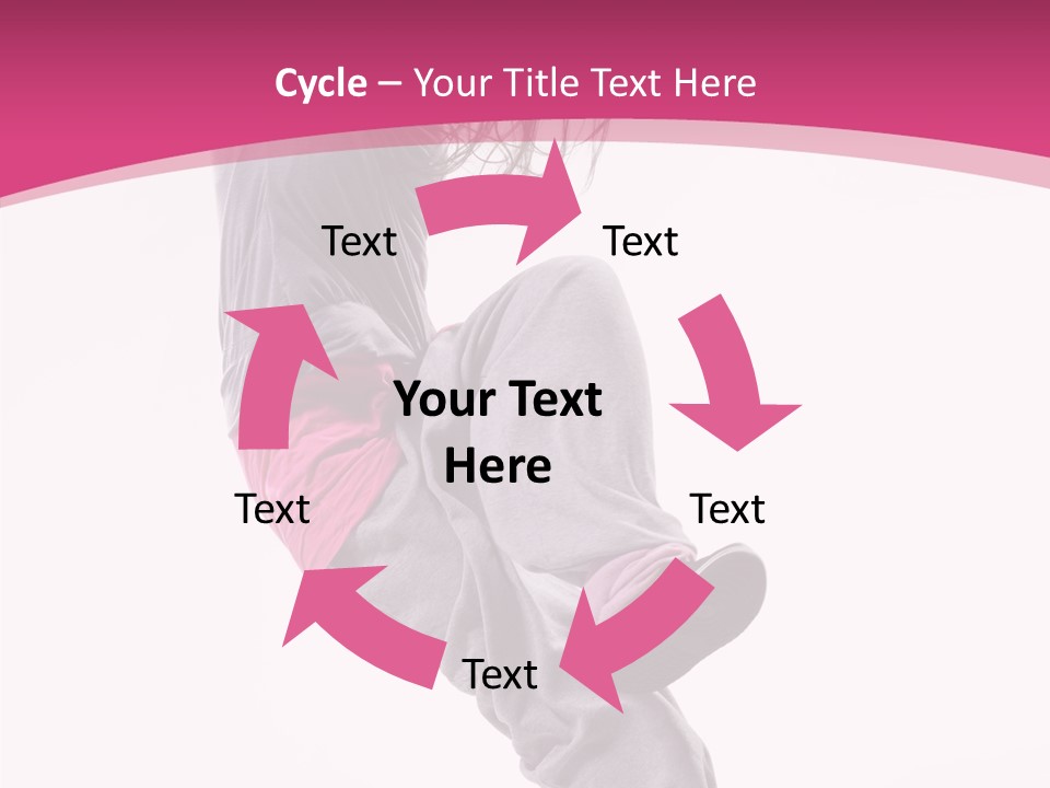 Sport Model Exercise PowerPoint Template