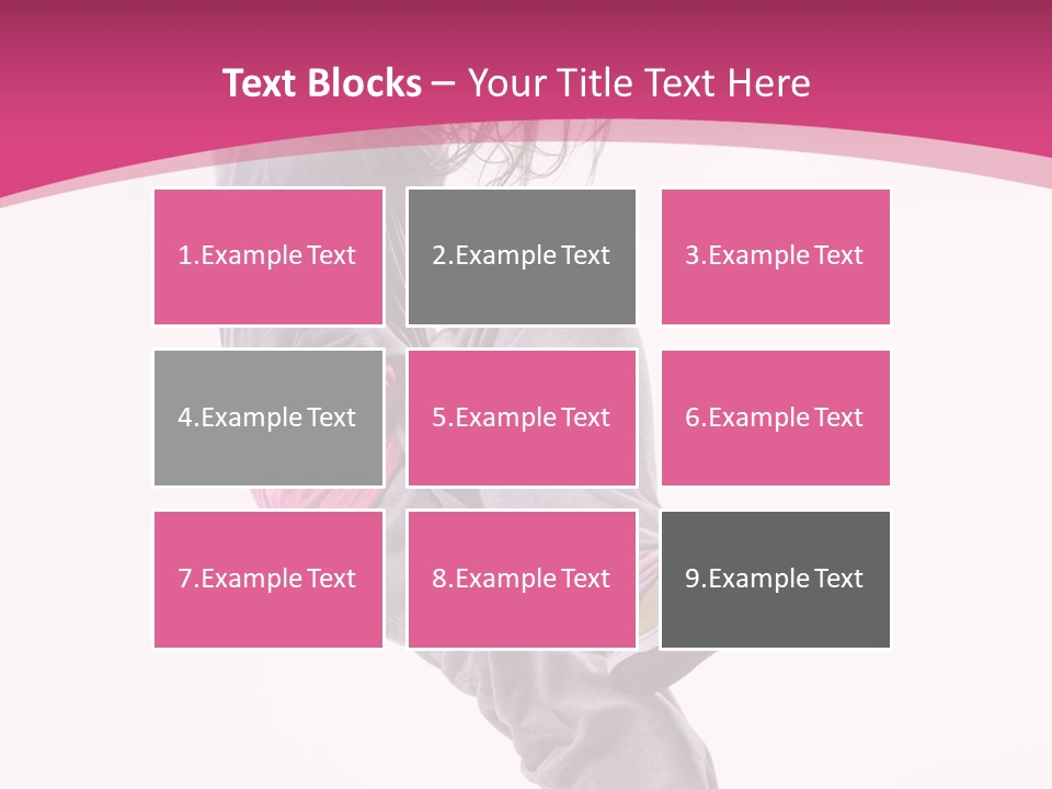 Sport Model Exercise PowerPoint Template