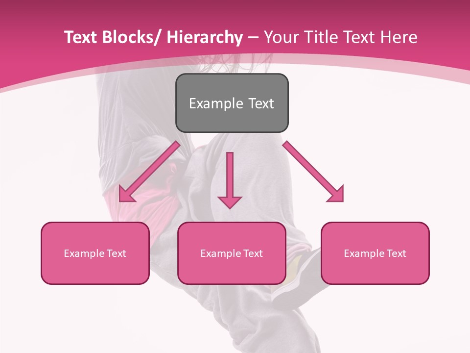 Sport Model Exercise PowerPoint Template