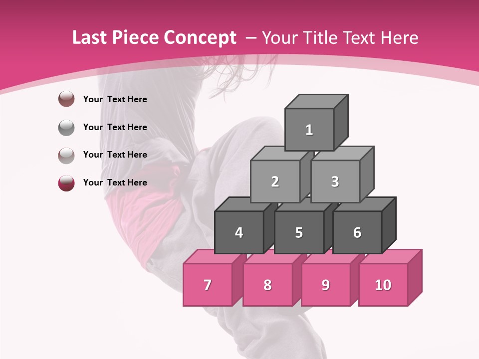 Sport Model Exercise PowerPoint Template