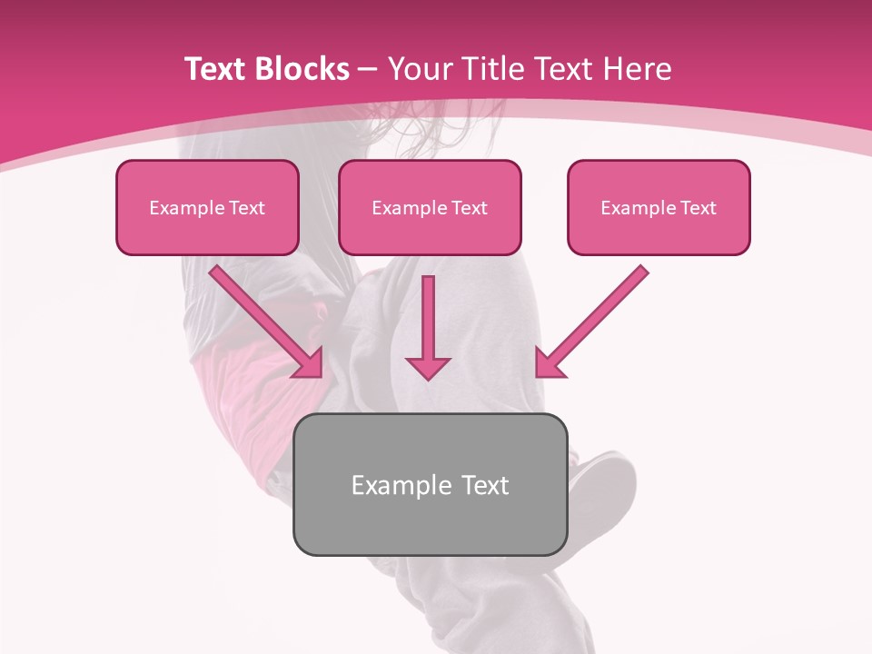 Sport Model Exercise PowerPoint Template