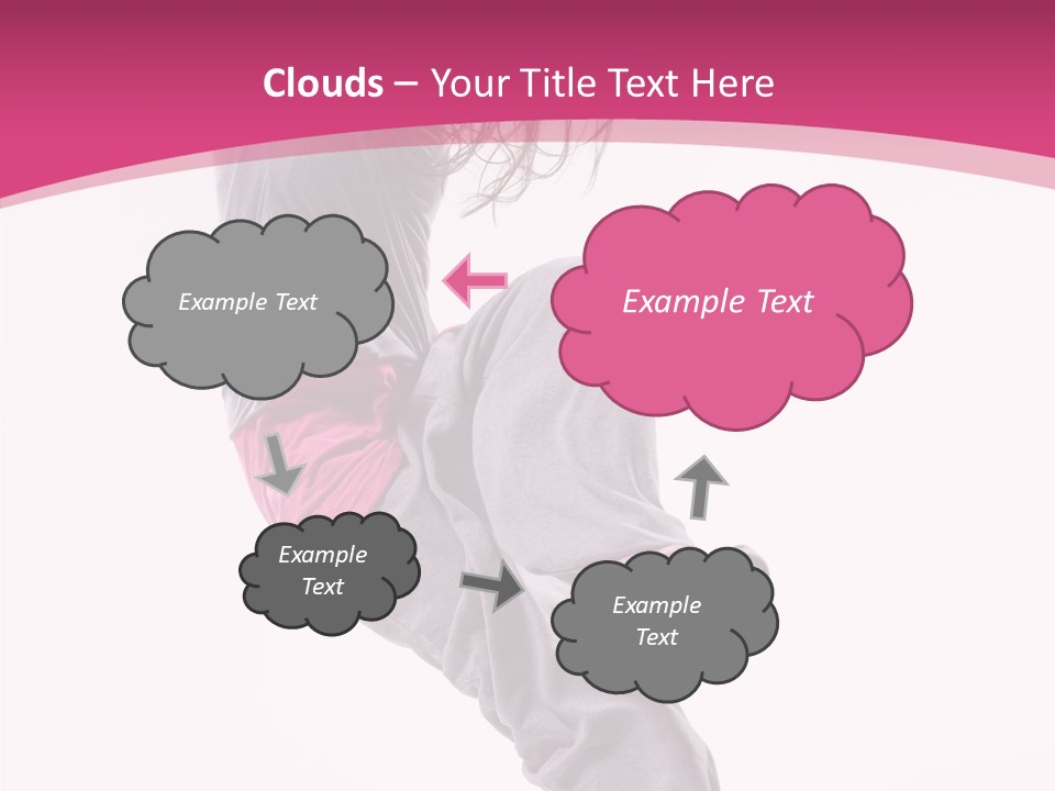 Sport Model Exercise PowerPoint Template
