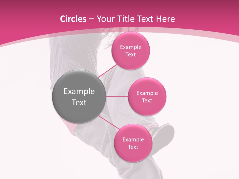 Sport Model Exercise PowerPoint Template