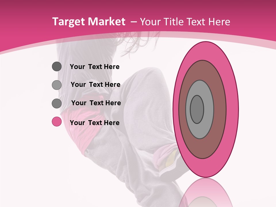 Sport Model Exercise PowerPoint Template