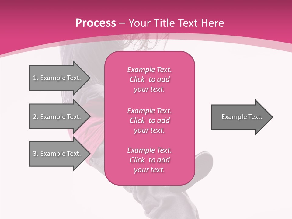 Sport Model Exercise PowerPoint Template