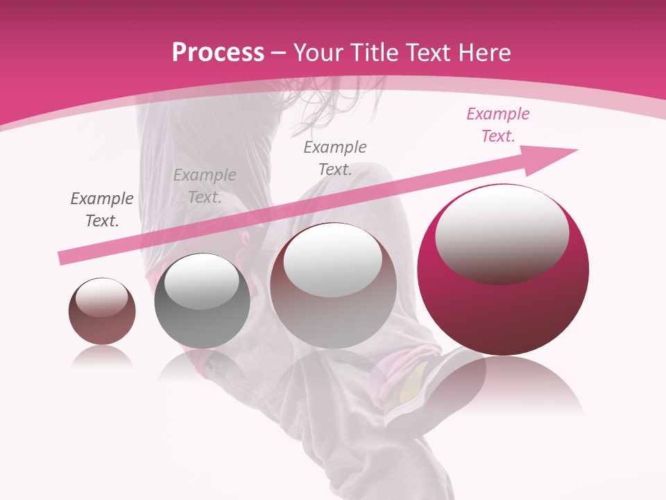 Sport Model Exercise PowerPoint Template