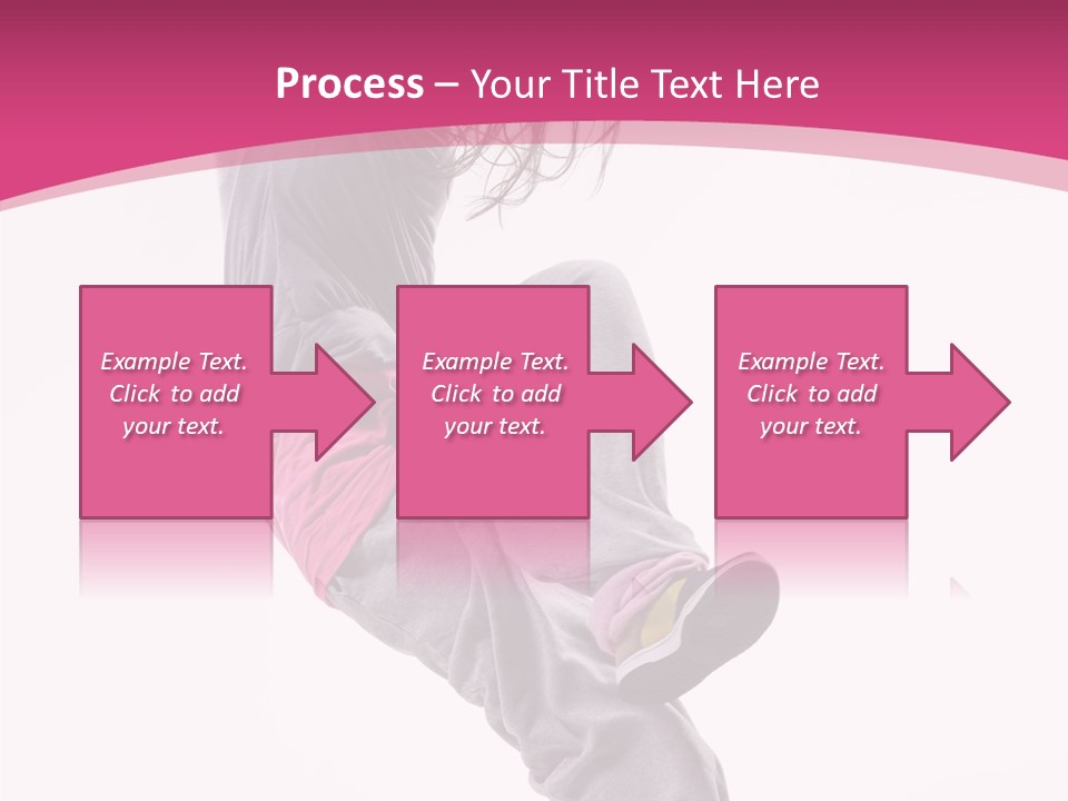 Sport Model Exercise PowerPoint Template