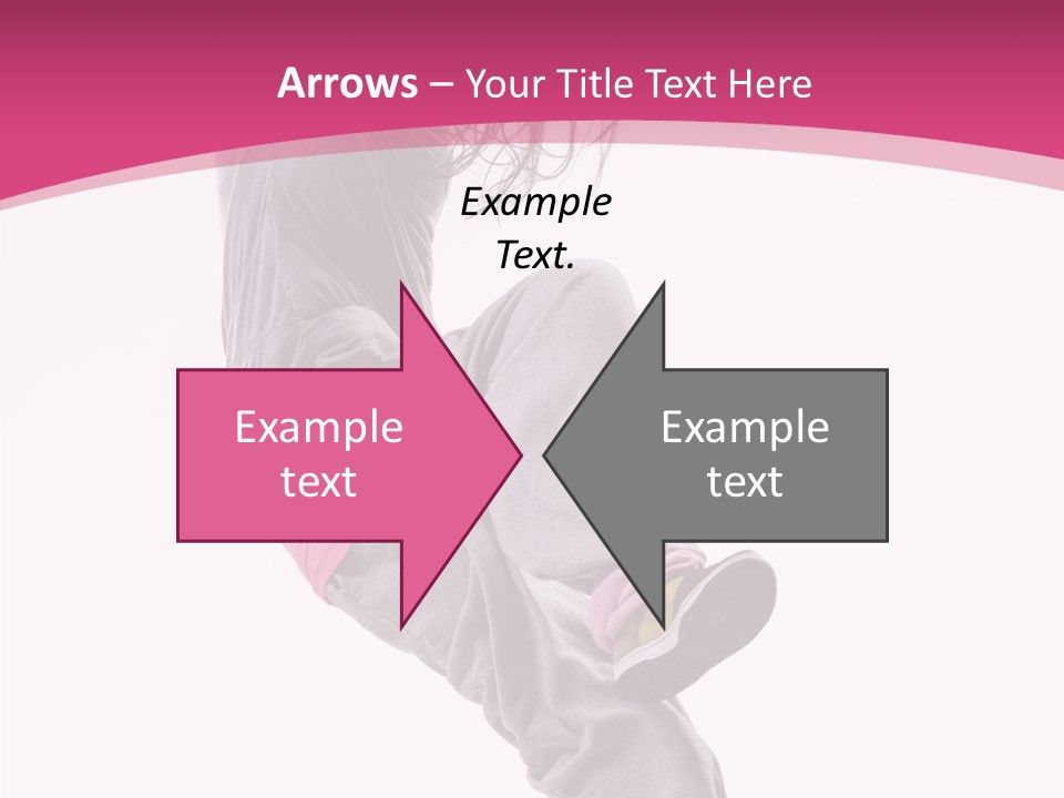 Sport Model Exercise PowerPoint Template