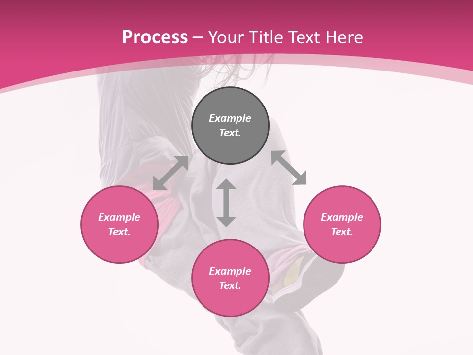 Sport Model Exercise PowerPoint Template