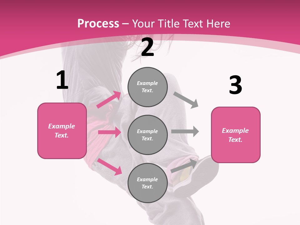 Sport Model Exercise PowerPoint Template
