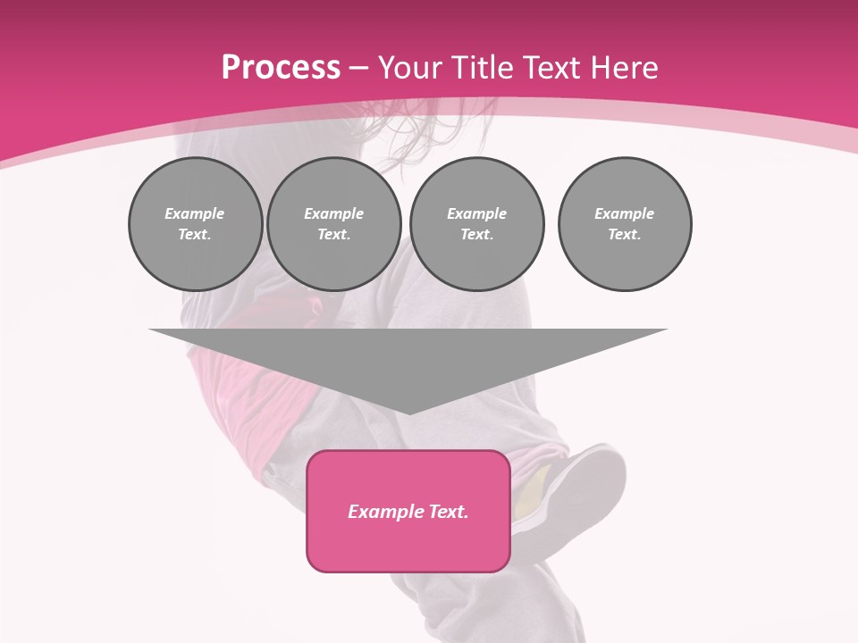 Sport Model Exercise PowerPoint Template