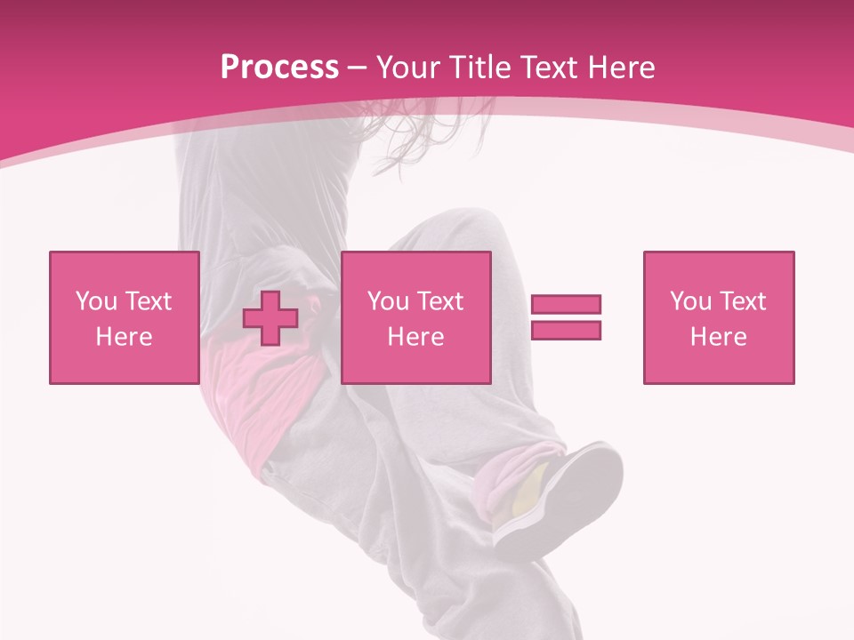 Sport Model Exercise PowerPoint Template