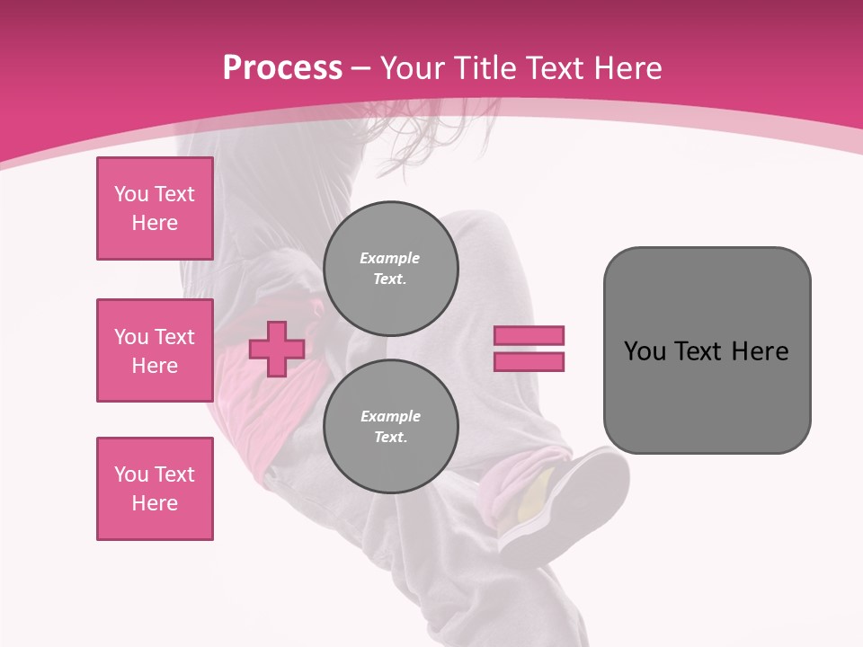 Sport Model Exercise PowerPoint Template