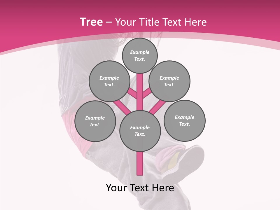 Sport Model Exercise PowerPoint Template