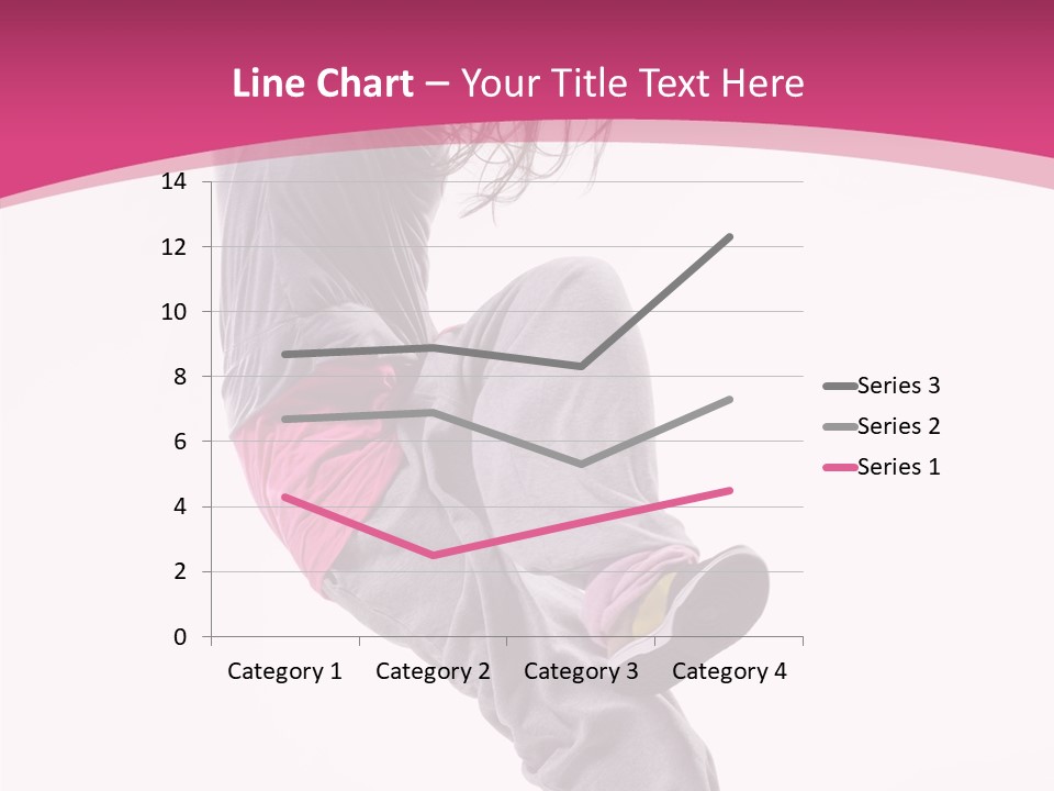 Sport Model Exercise PowerPoint Template