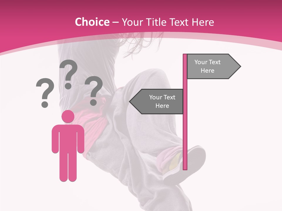 Sport Model Exercise PowerPoint Template