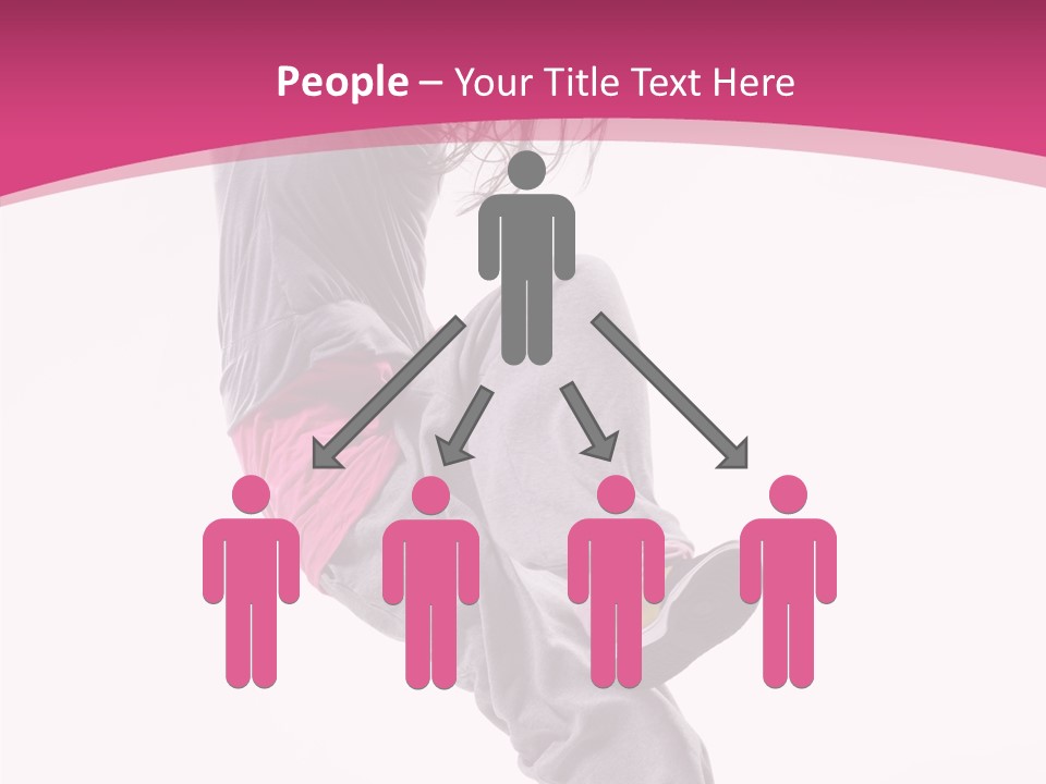 Sport Model Exercise PowerPoint Template