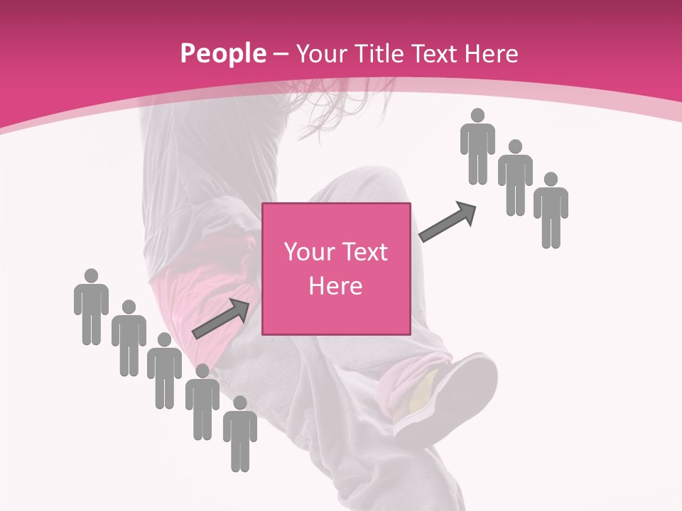 Sport Model Exercise PowerPoint Template