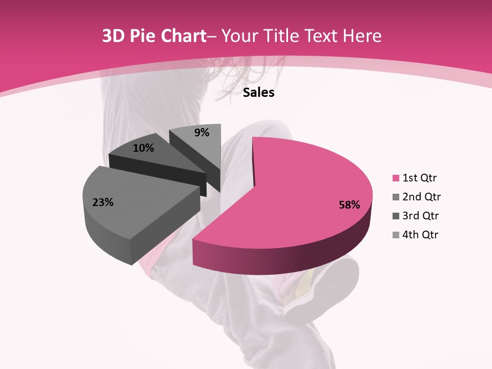 Sport Model Exercise PowerPoint Template