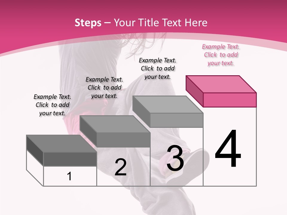 Sport Model Exercise PowerPoint Template