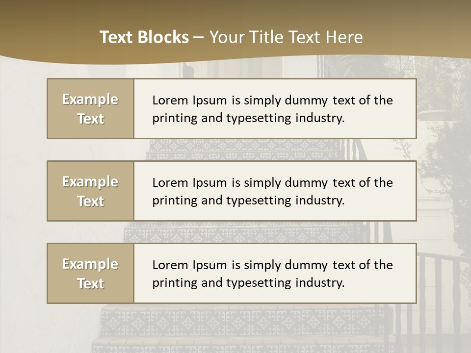 Climb Build Detail PowerPoint Template