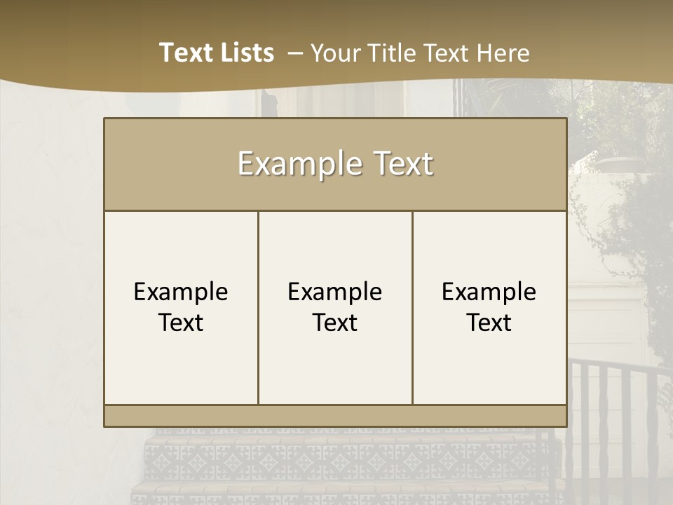 Climb Build Detail PowerPoint Template