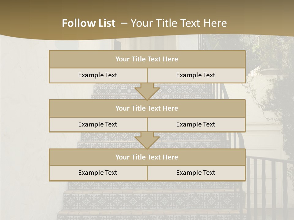 Climb Build Detail PowerPoint Template