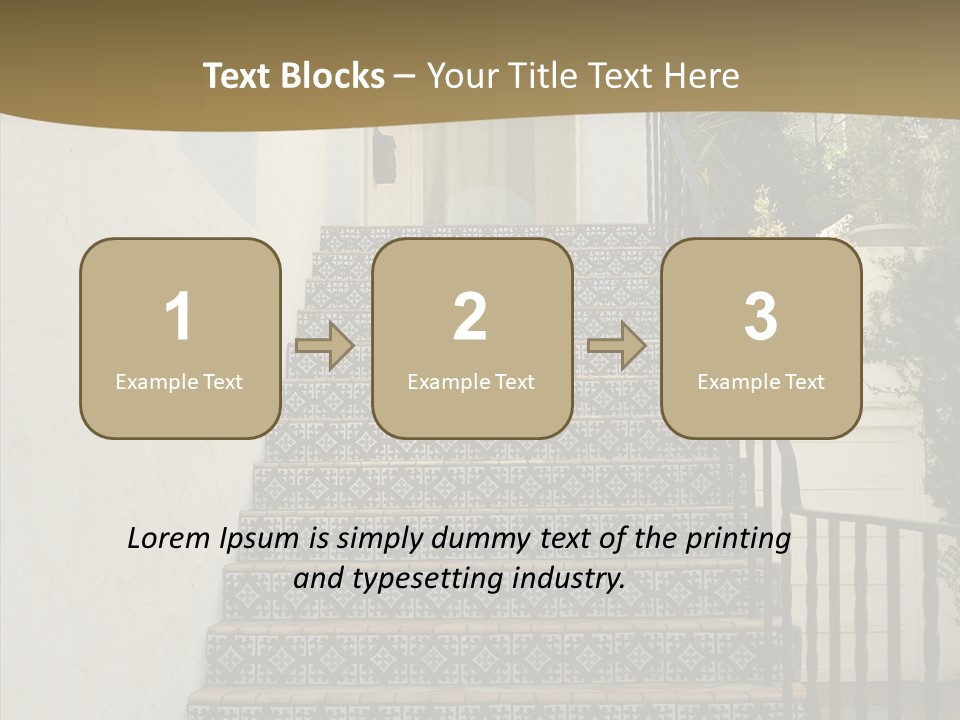 Climb Build Detail PowerPoint Template