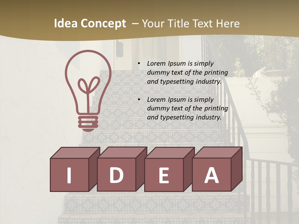 Climb Build Detail PowerPoint Template