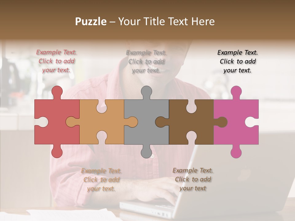 Mature S Kitchen PowerPoint Template