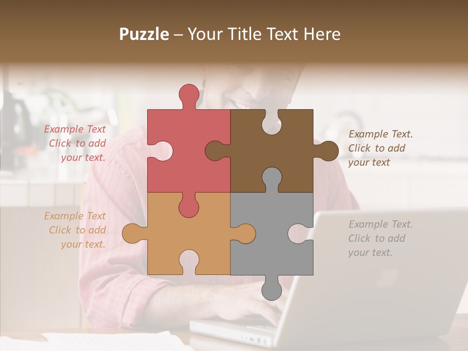 Mature S Kitchen PowerPoint Template